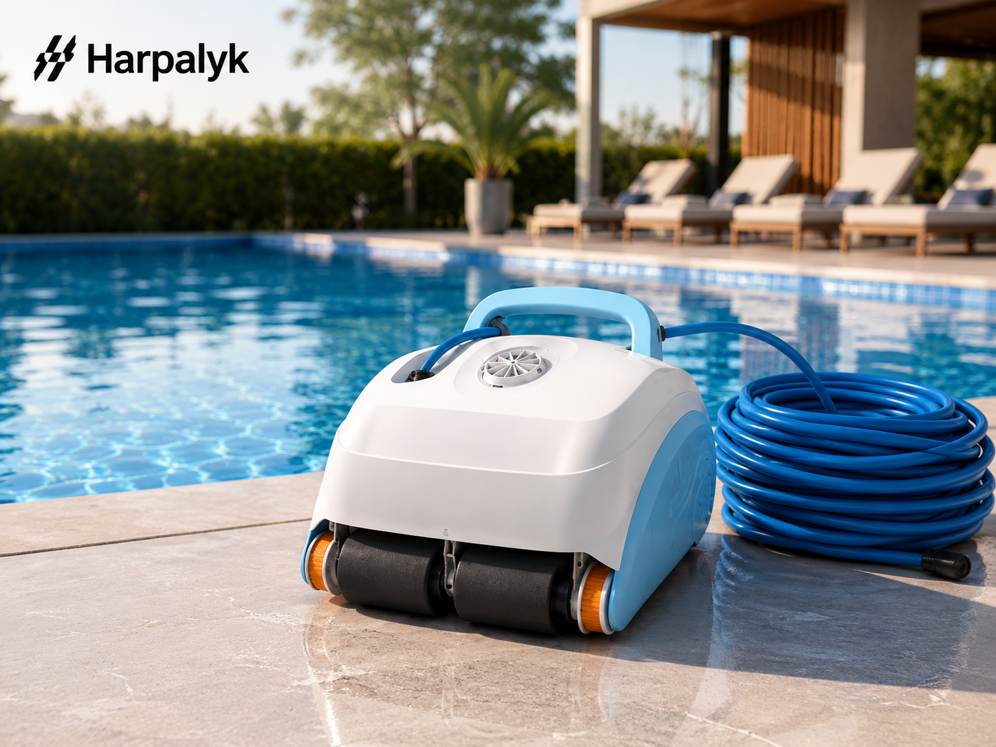 Harpalyk POOLBOT robotic pool cleaner