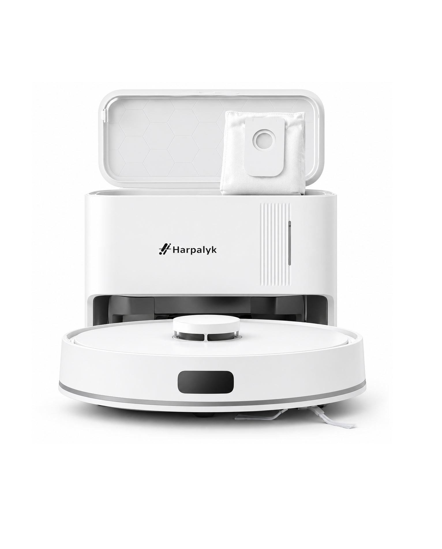 Harpalyk LumineX 300 robot vacuum and mop with 3L self-emptying dock