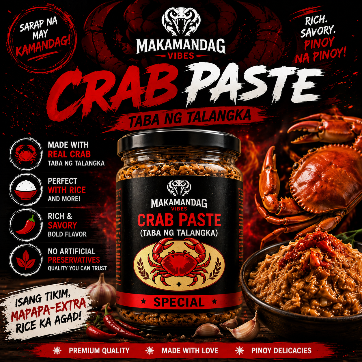 Crab Paste — Taba ng Talangka Special