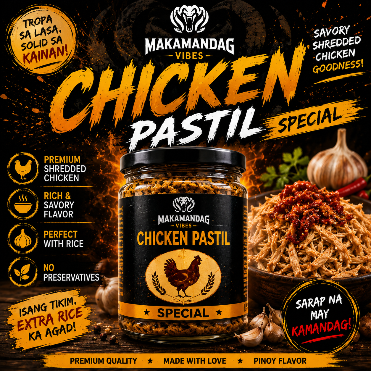 Chicken Pastil Special