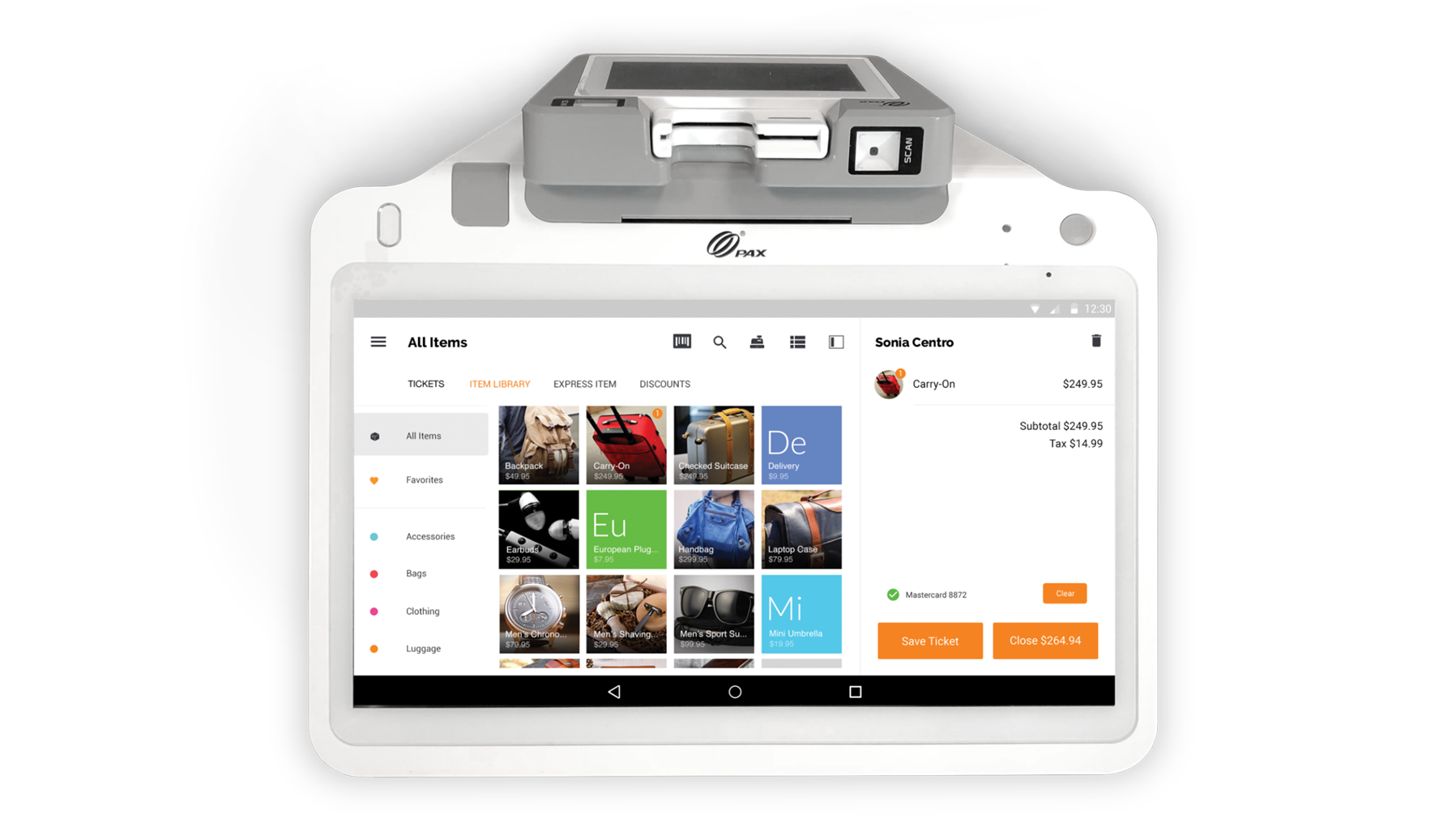 Merchant Solutions Corp E700 Smart POS POS terminal