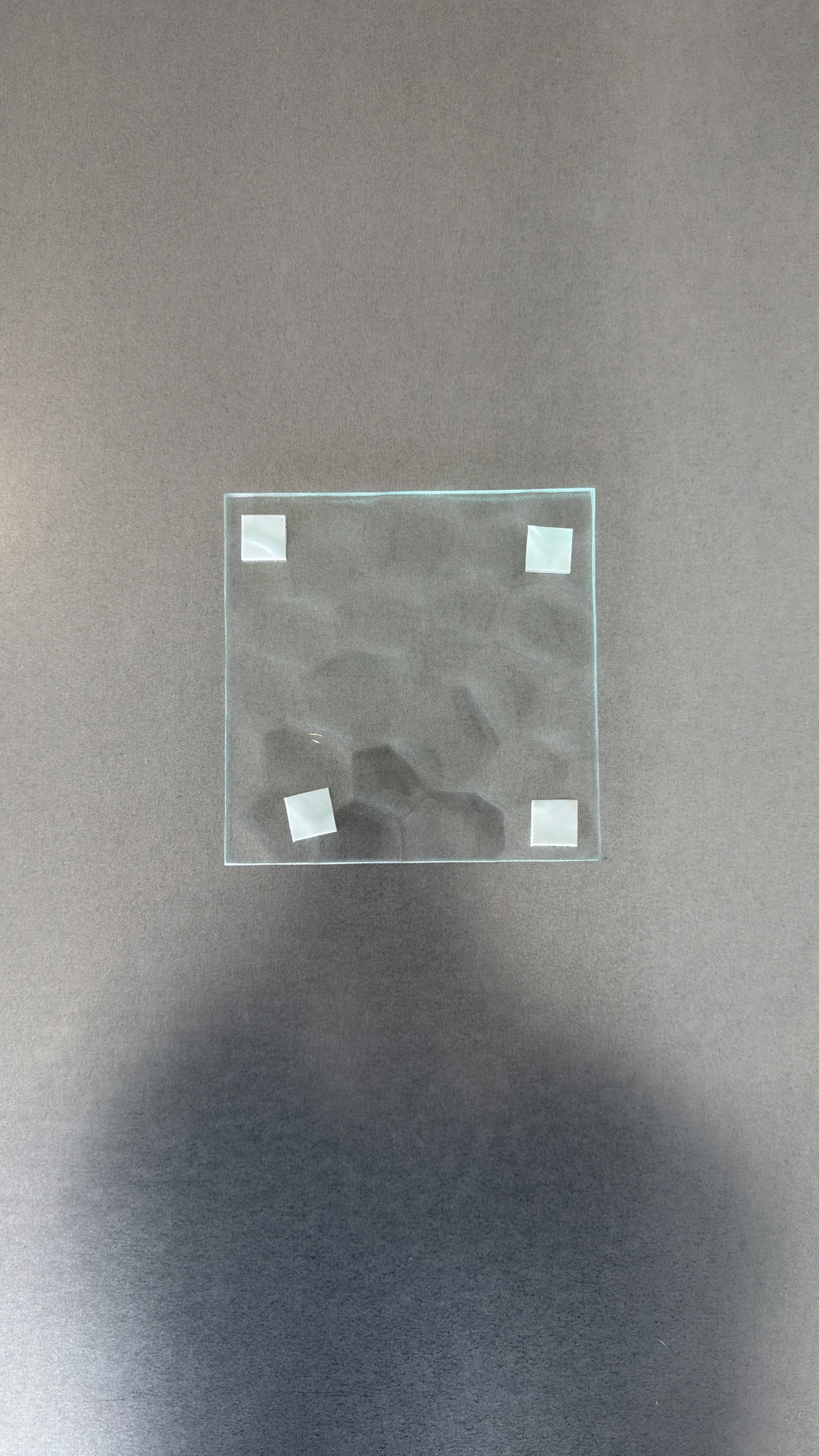Watercube glass sample