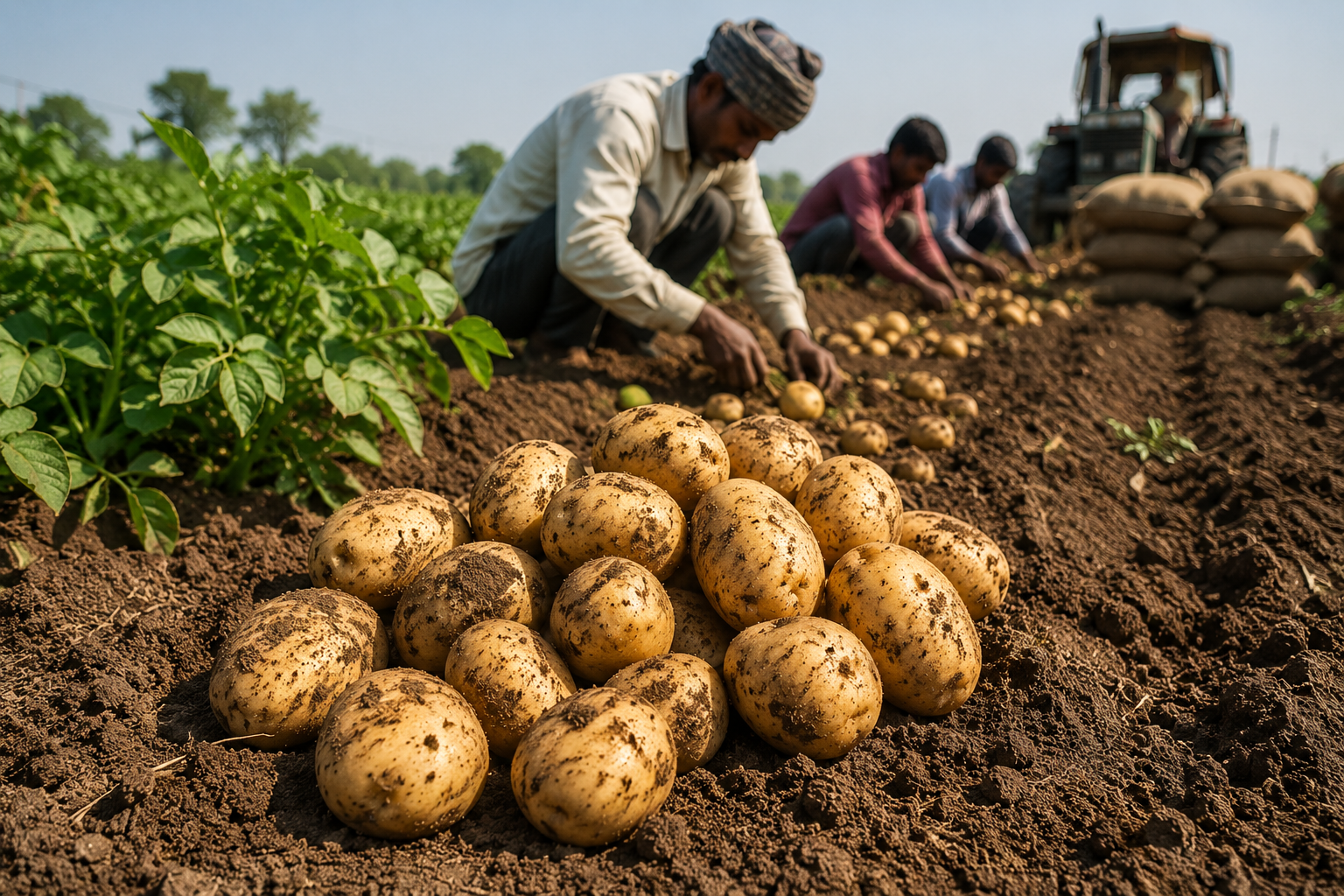 Global demand for fresh Indian potatoes is at an all-time high