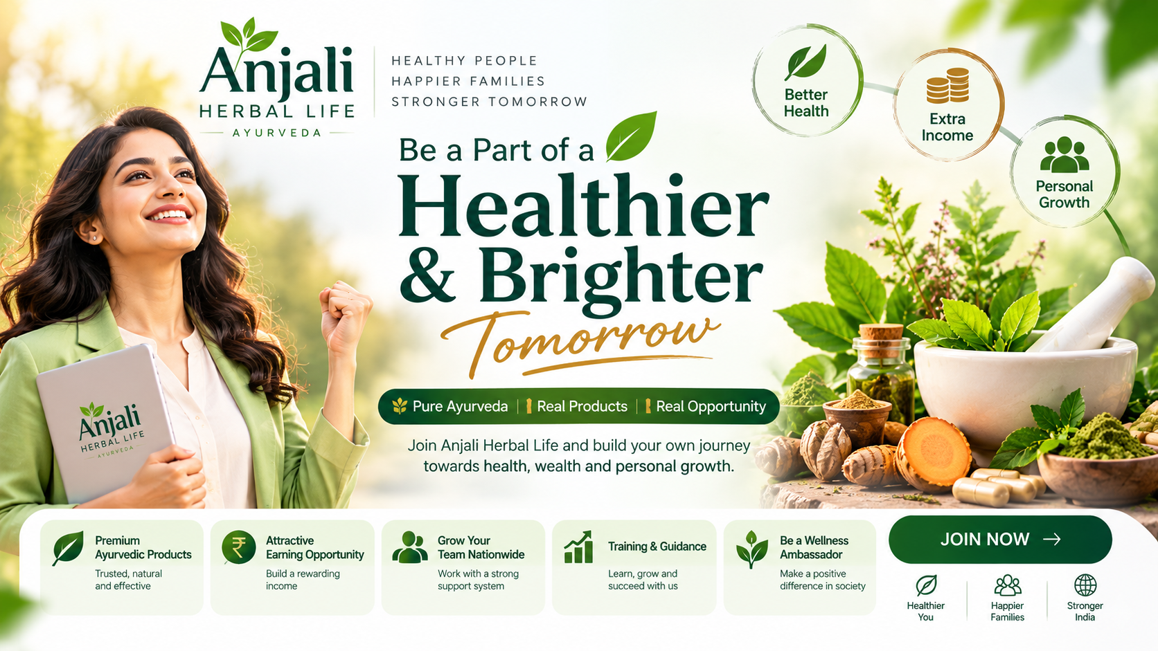 Anjali Herbal Life banner 4
