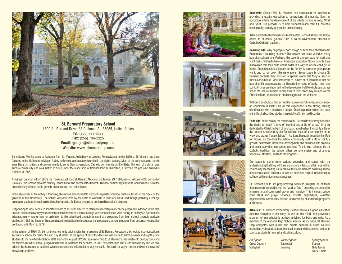 Double Page sample listing