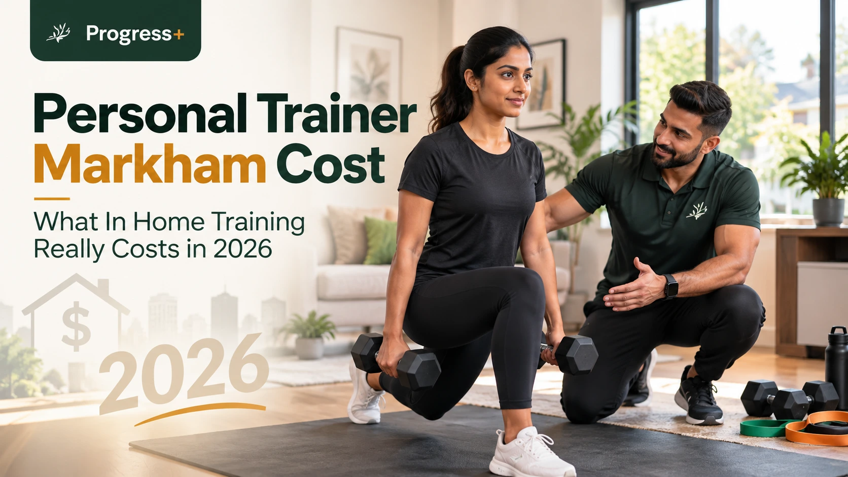 Registered Kinesiologist discussing personal training costs with a client in Markham.