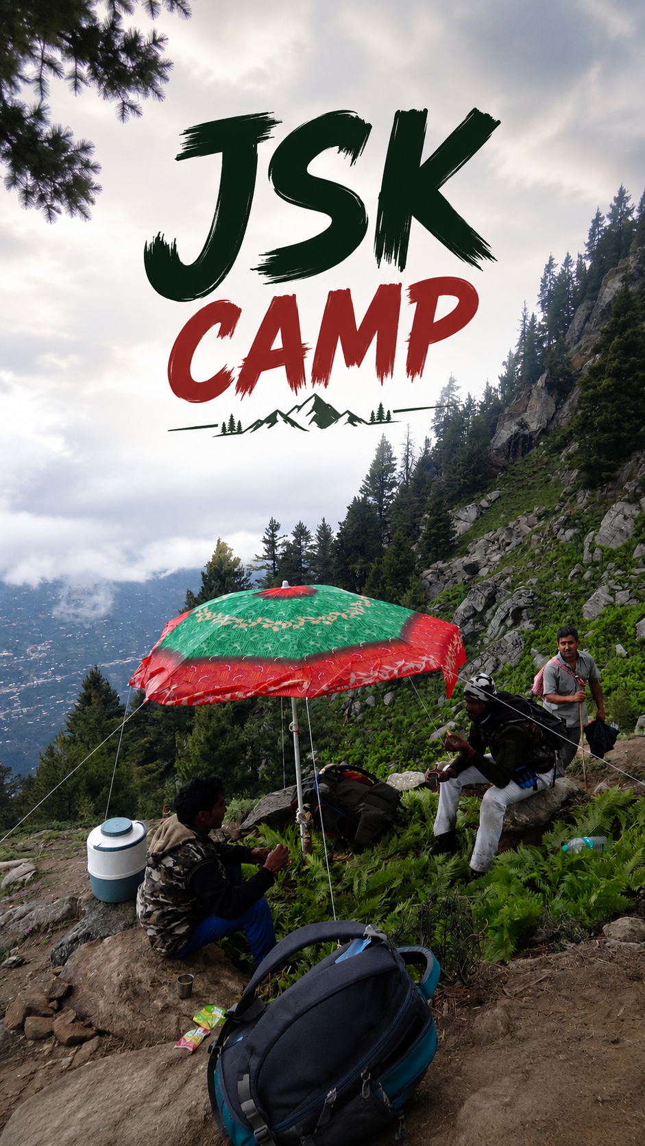 JSK Camp Team on the Trek
