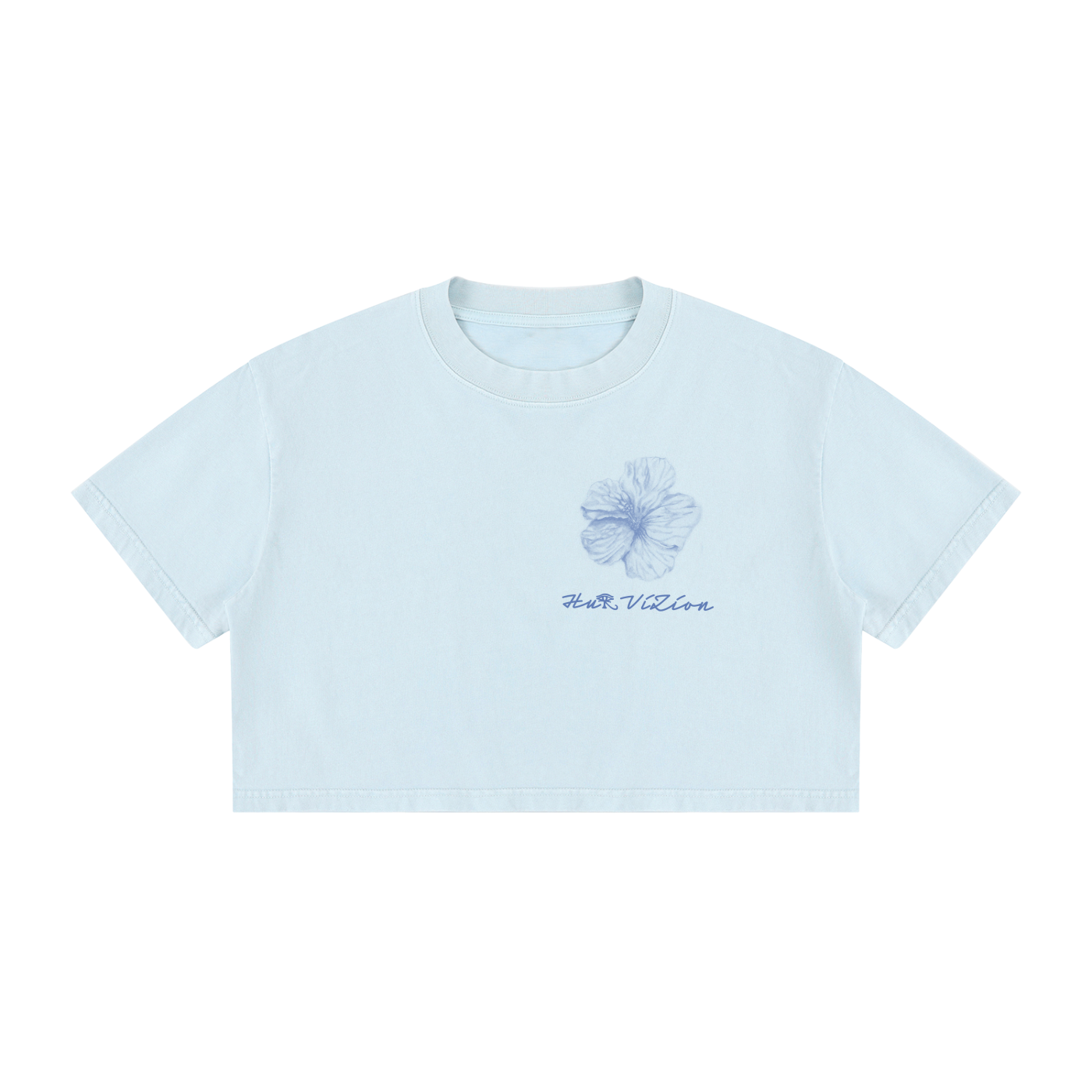 Hibiscus Crop Top (Womens)