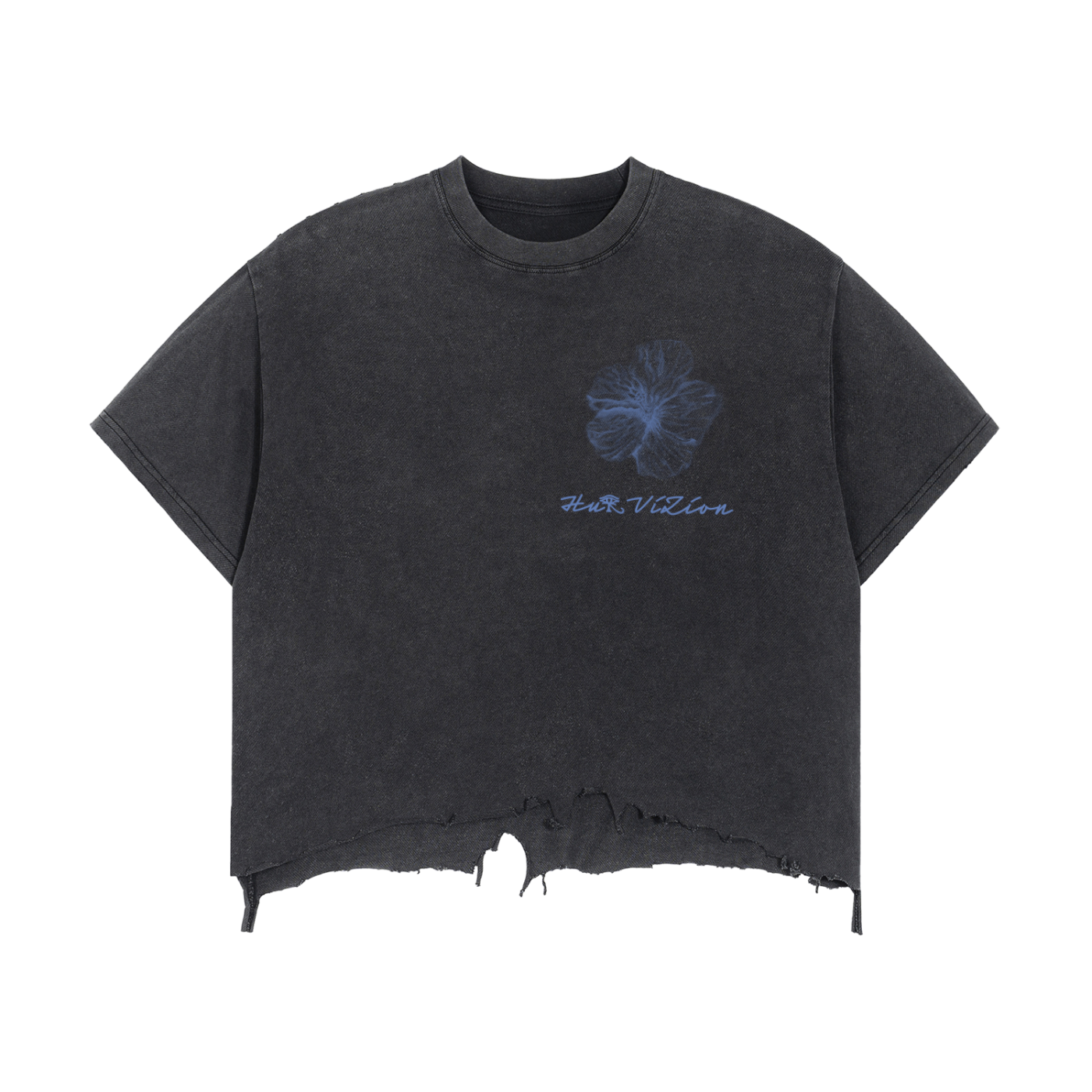 Hibiscus Vision Distressed Tee