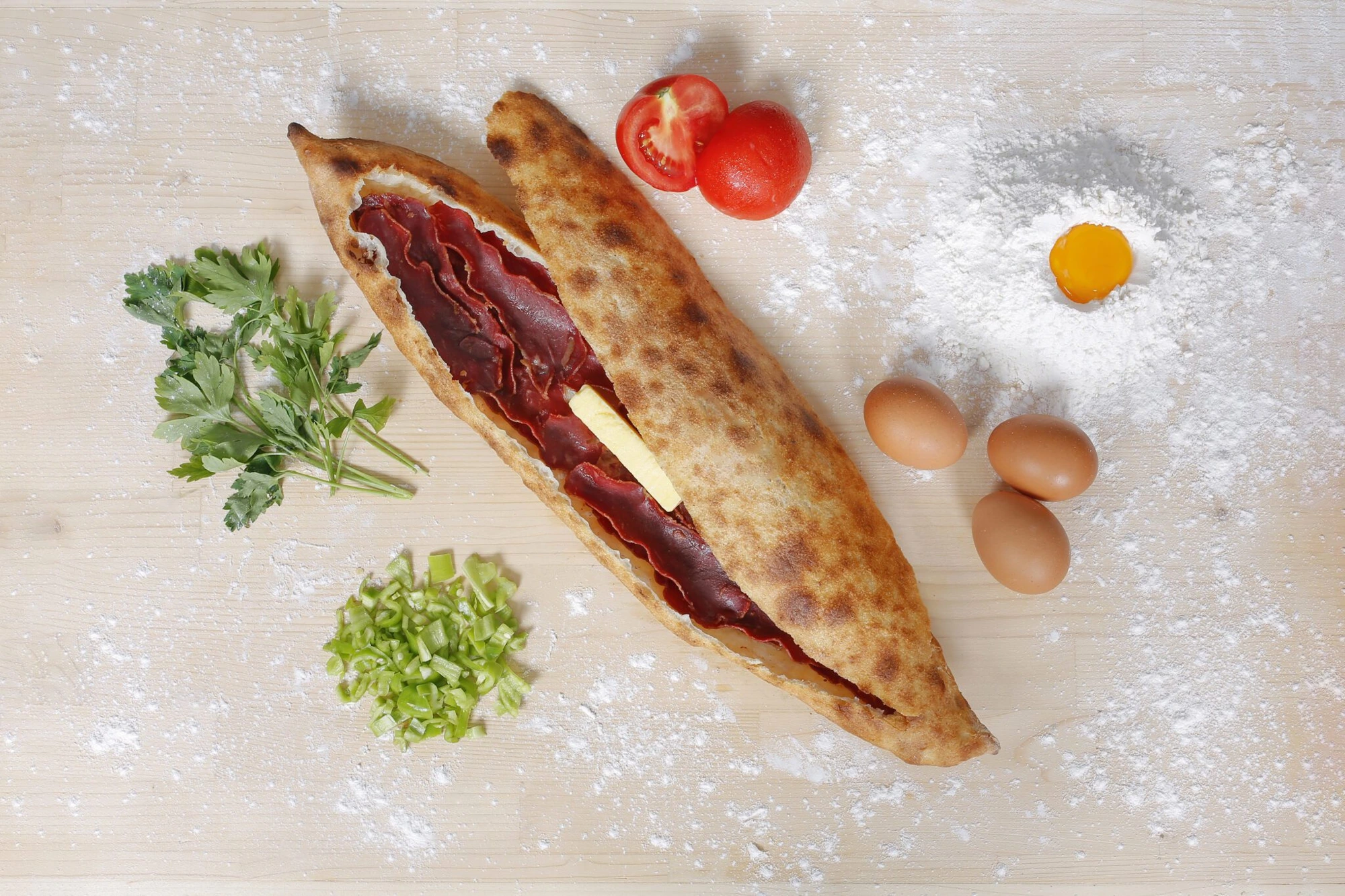 Pastırmalı Pide