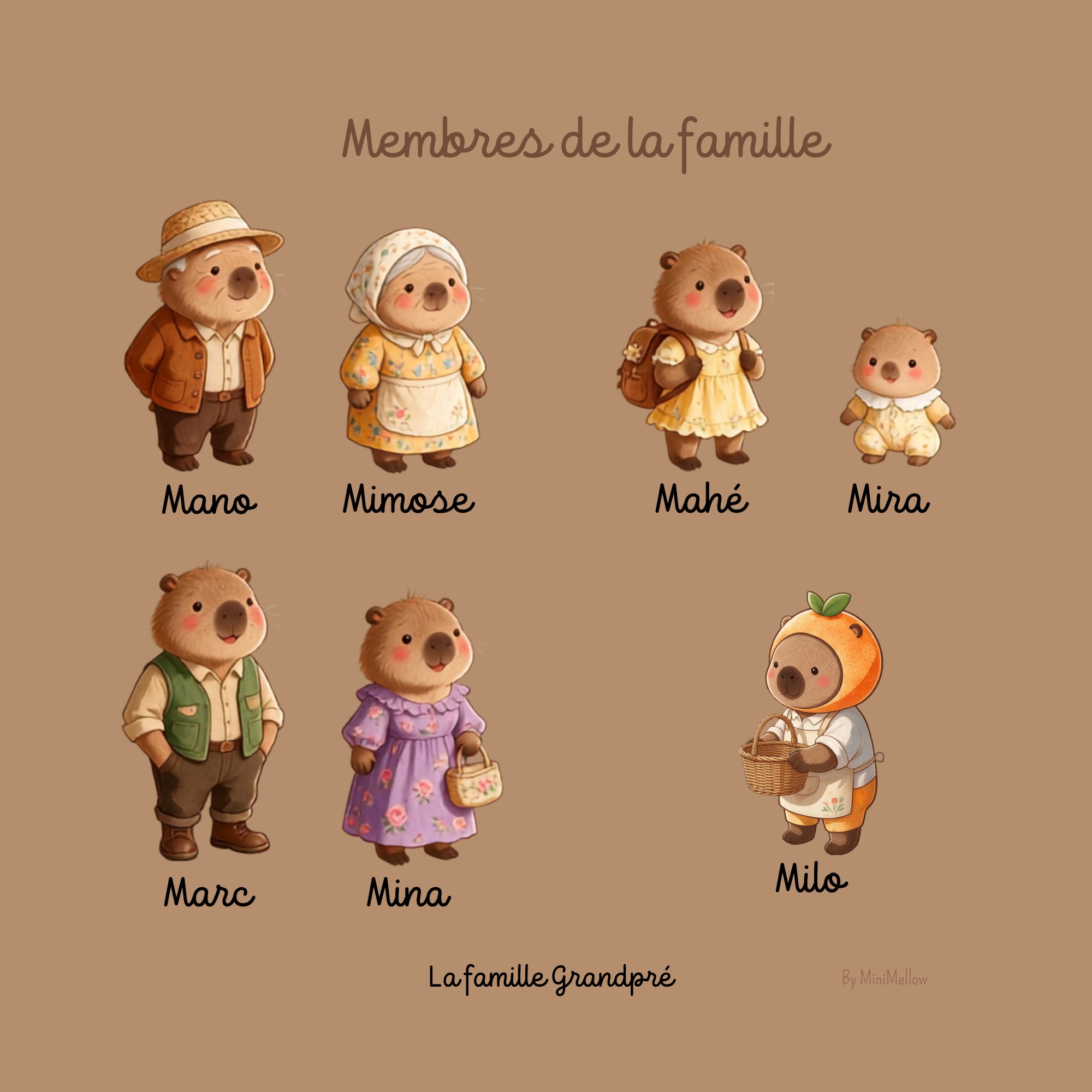 La famille Grandpré