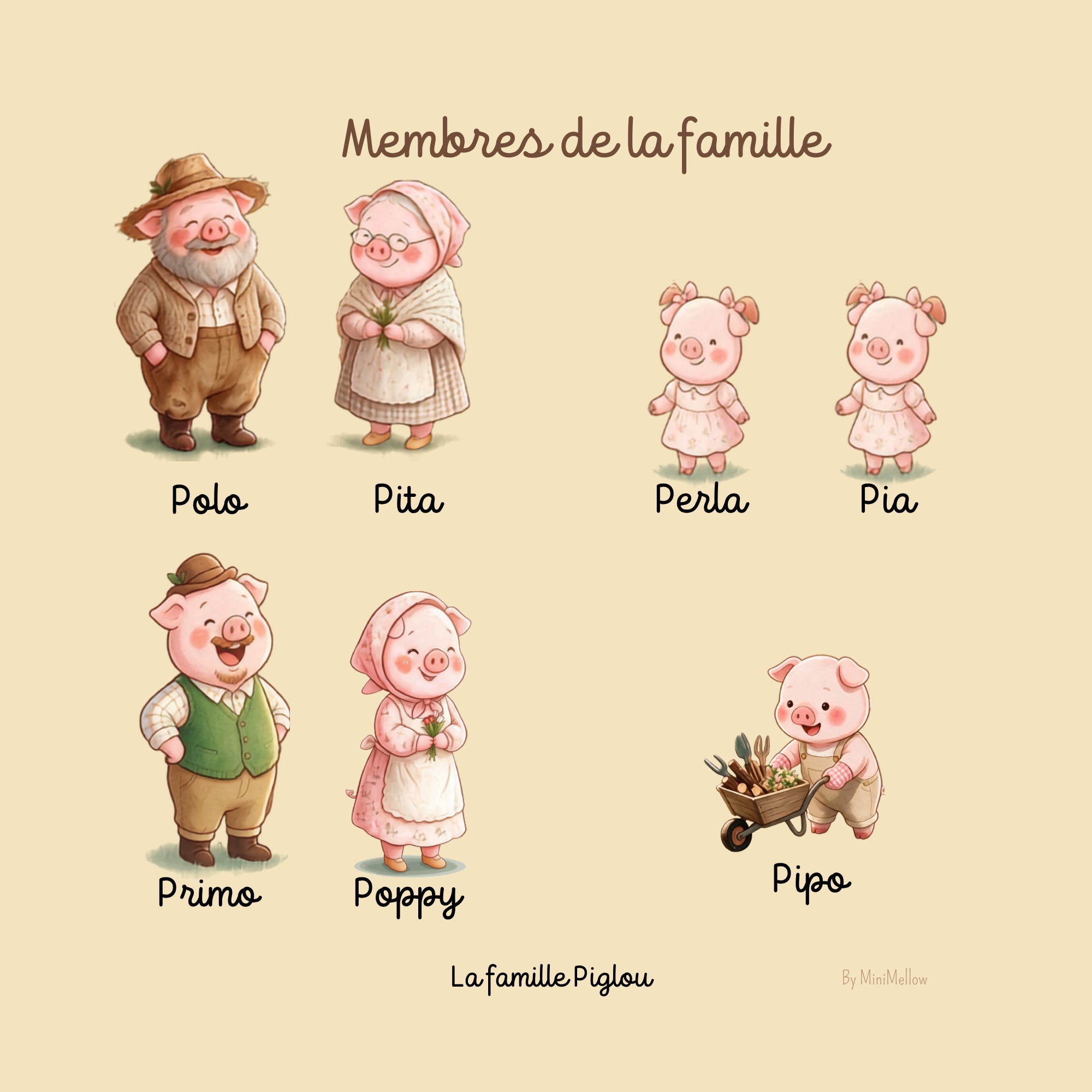 La famille Piglou