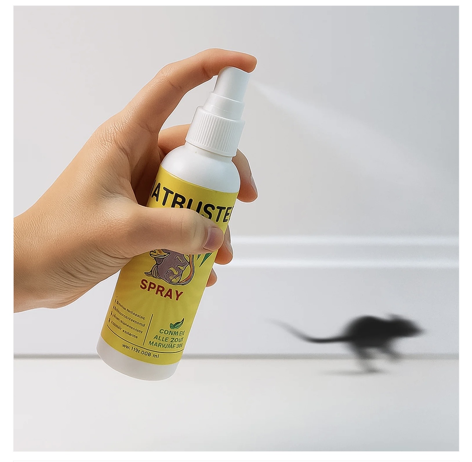 RatBuster spray in action
