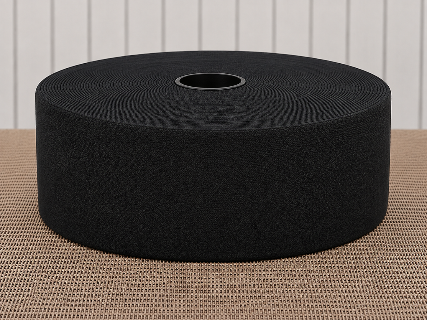 Buff Elastic woven elastic tape manufactured by Swastika Industries