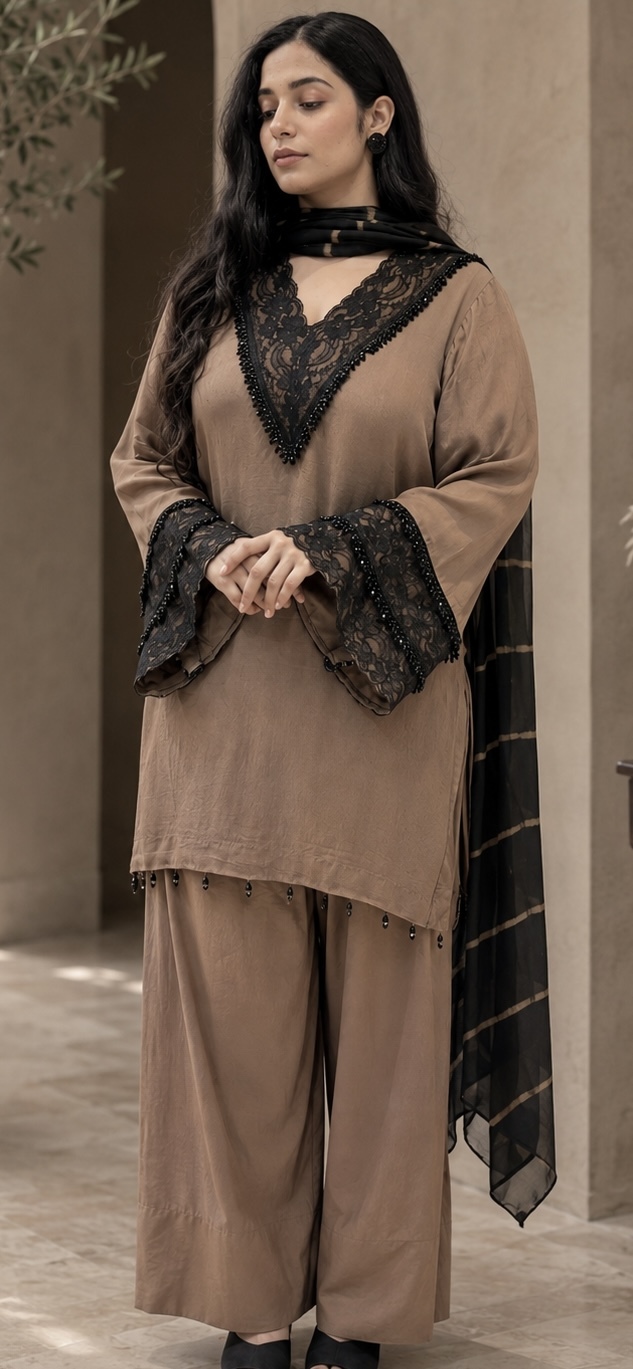 Mocha Noir Farshi Set