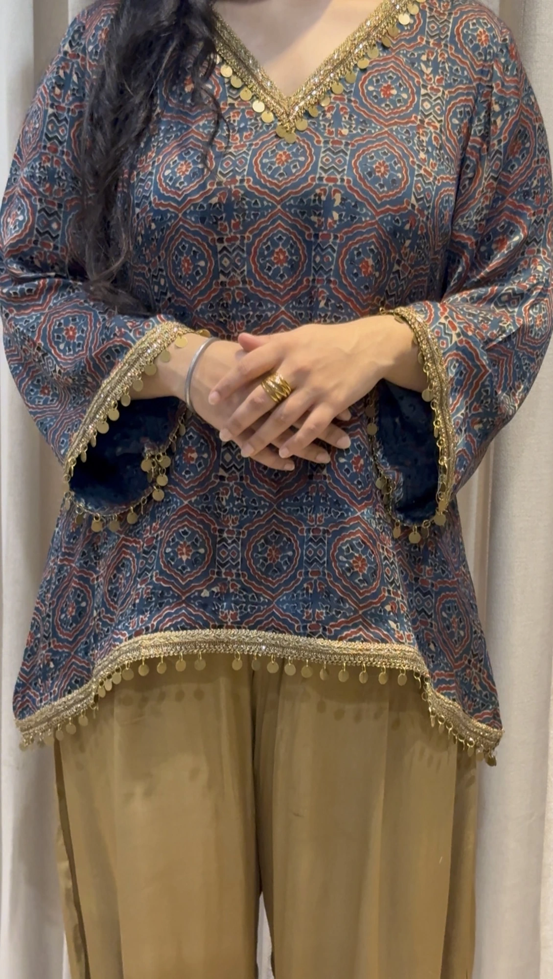 Ajrakh Balloon Pants Coord 5
