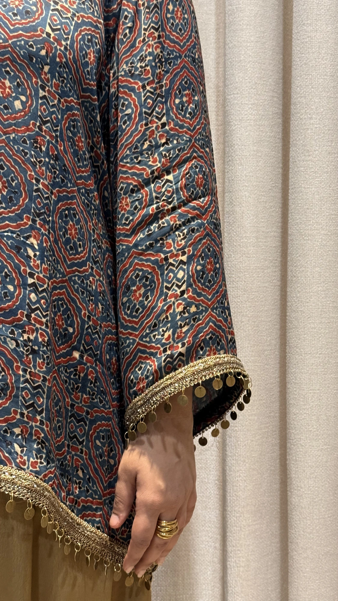 Ajrakh Balloon Pants Coord 4