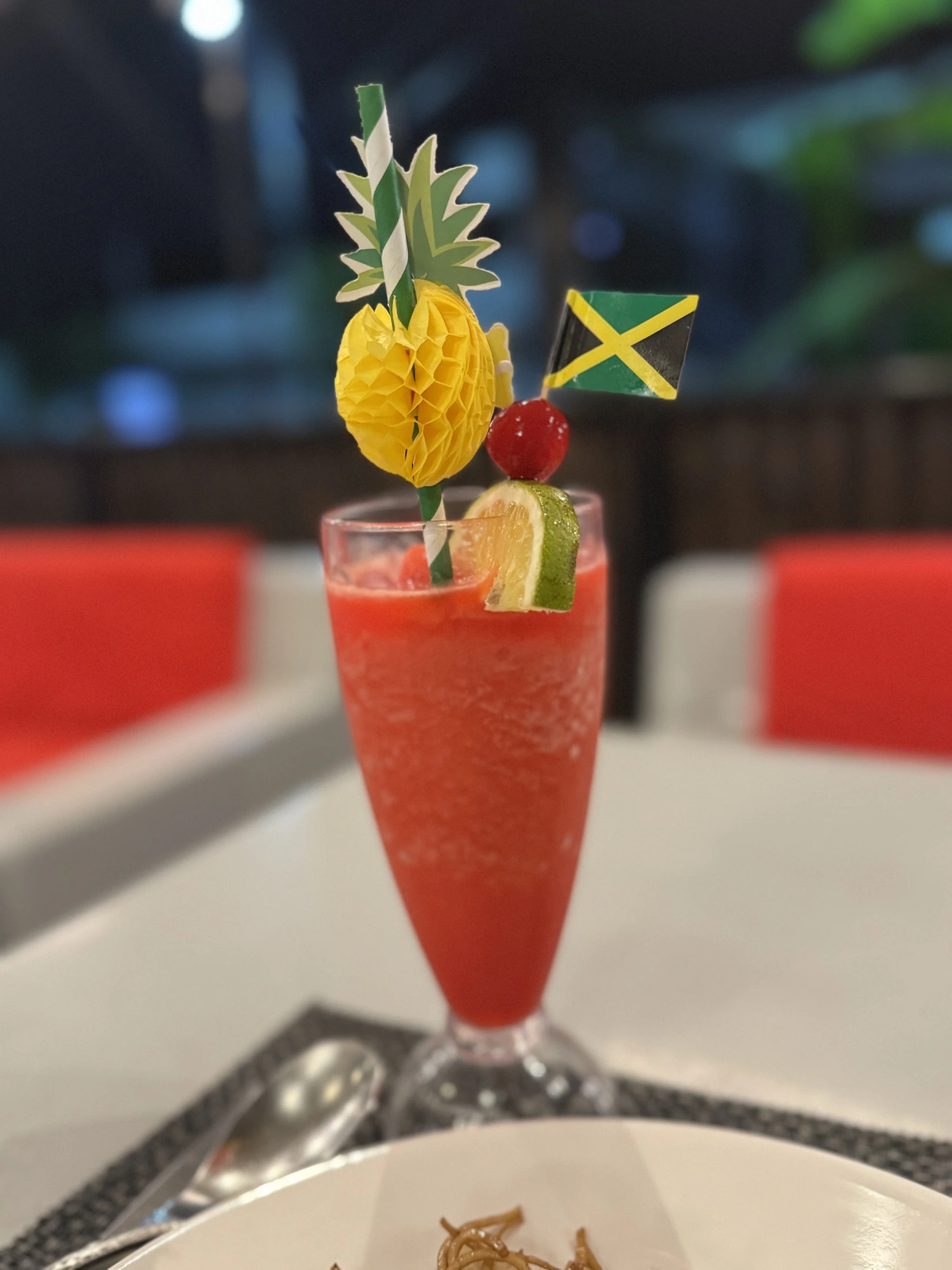 Rum Punch, Jamaican colours