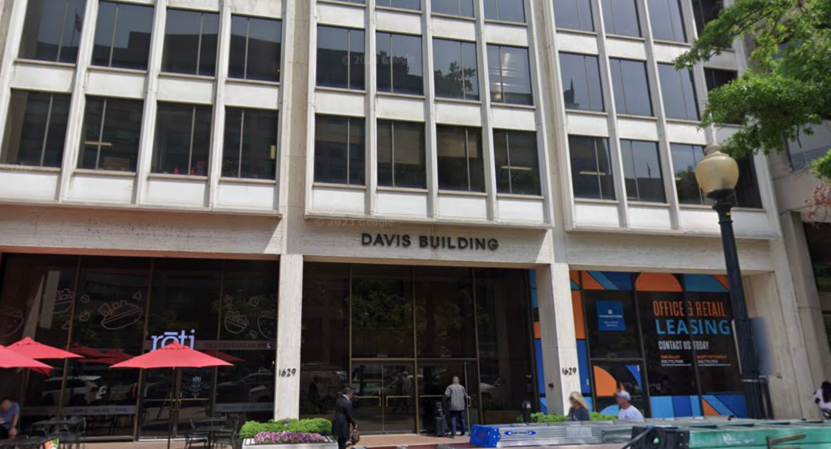 UPV Services office — Davis Building, 1629 K St NW, Washington DC
