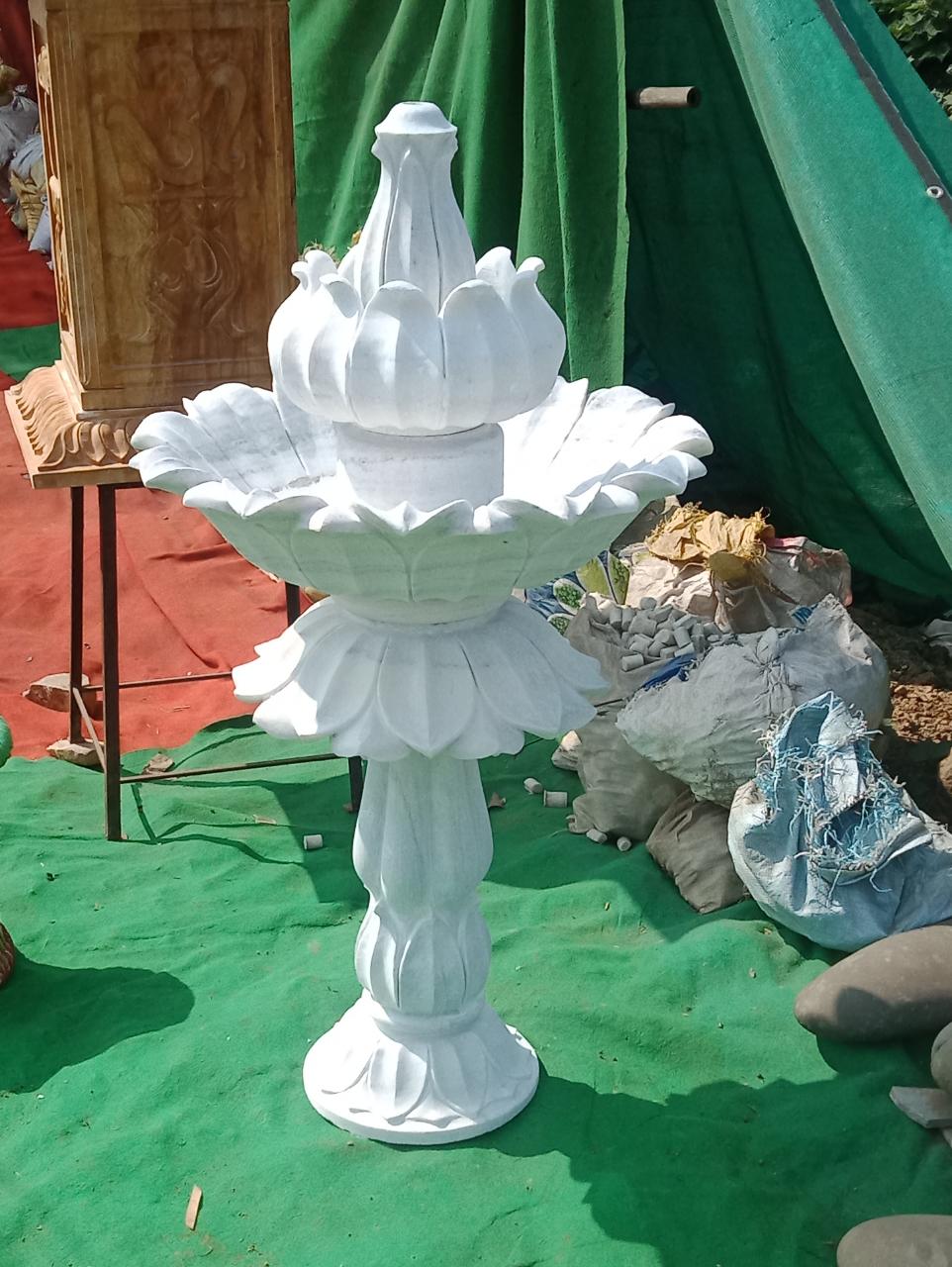 Lotus Petal Tiered Fountain