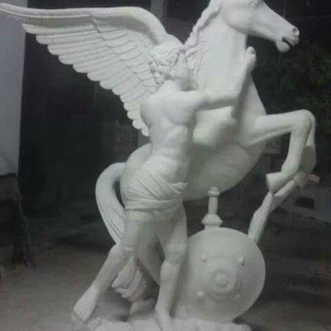Perseus & Pegasus (Roman Art)