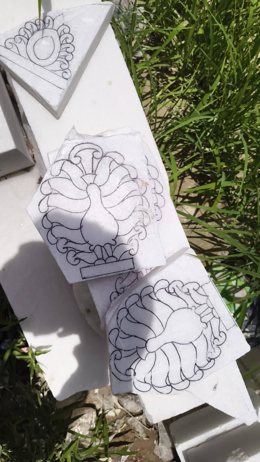 Step 03 — Traditional Hand Stencilling & Pattern Printing