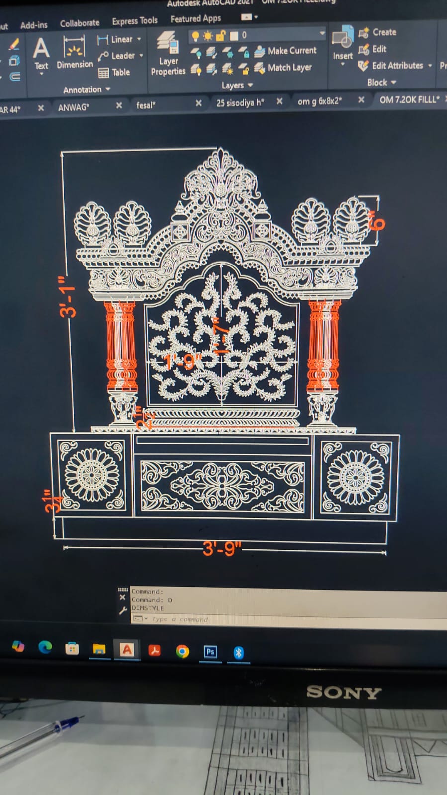 Step 01 — Personalised PDF Blueprint & 2D / 3D Design