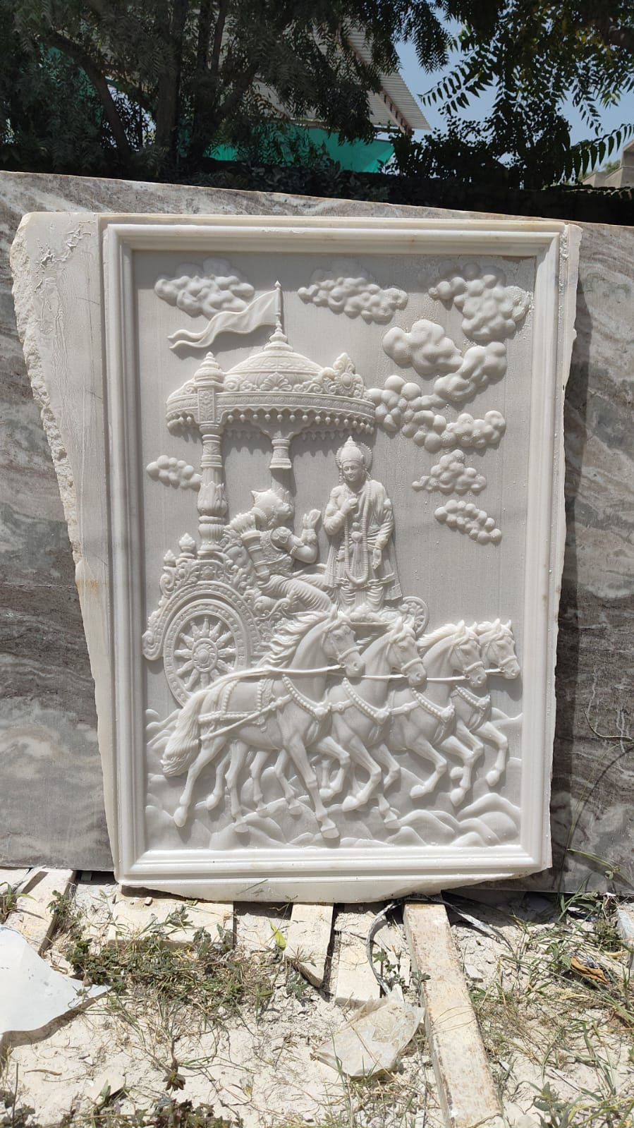 Krishna-Arjuna Rath Panel
