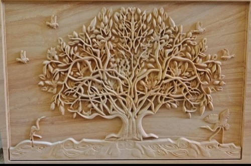 Dense Sandstone Tree Panel