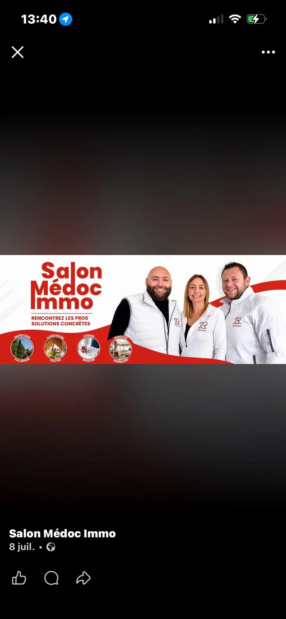 Logo officiel Salon Médoc Immo 2027