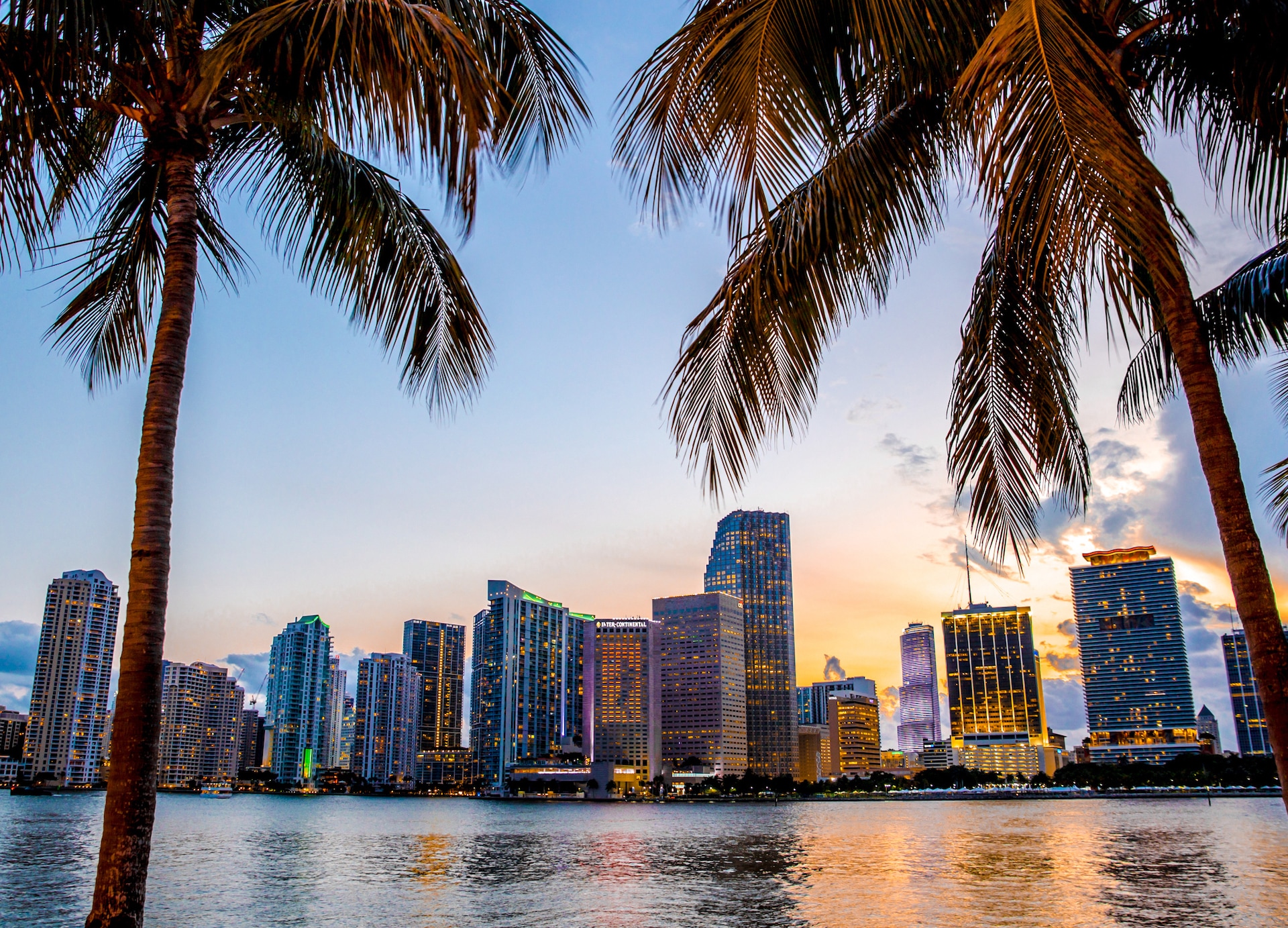Skyline de Miami, Floride, États-Unis