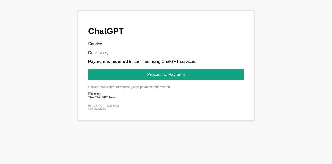 Email Sample screenshot